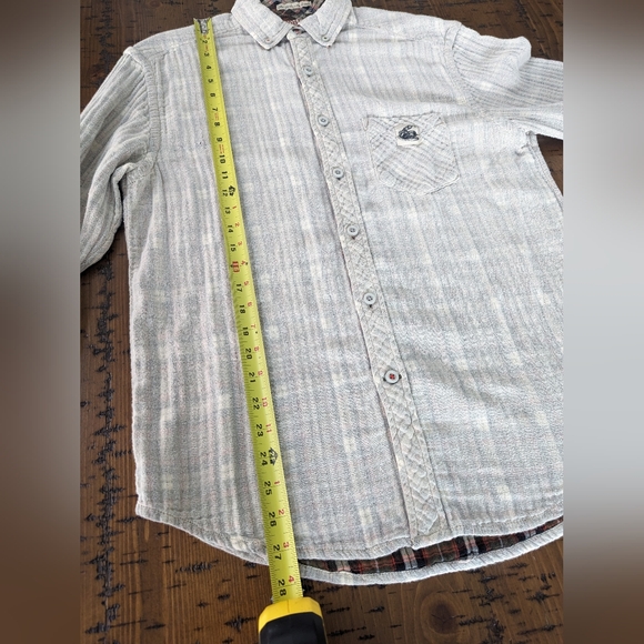 Artful Dodger M reversible plaid flannel - Picture 10 of 12